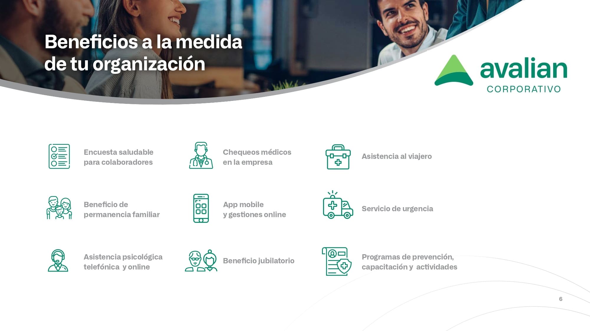 Beneficios de Avalian para empresas