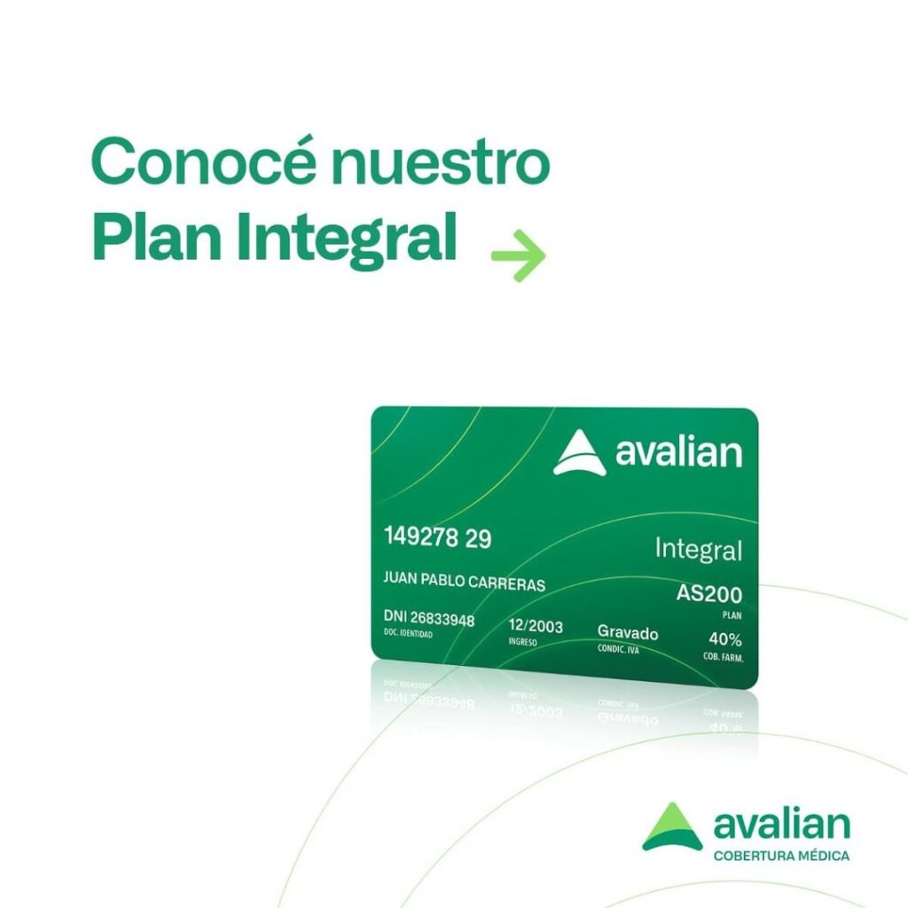 Avalian Prepaga Plan de Salud AS200