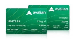 Credencial Avalian Plan Integral AS200 AS204